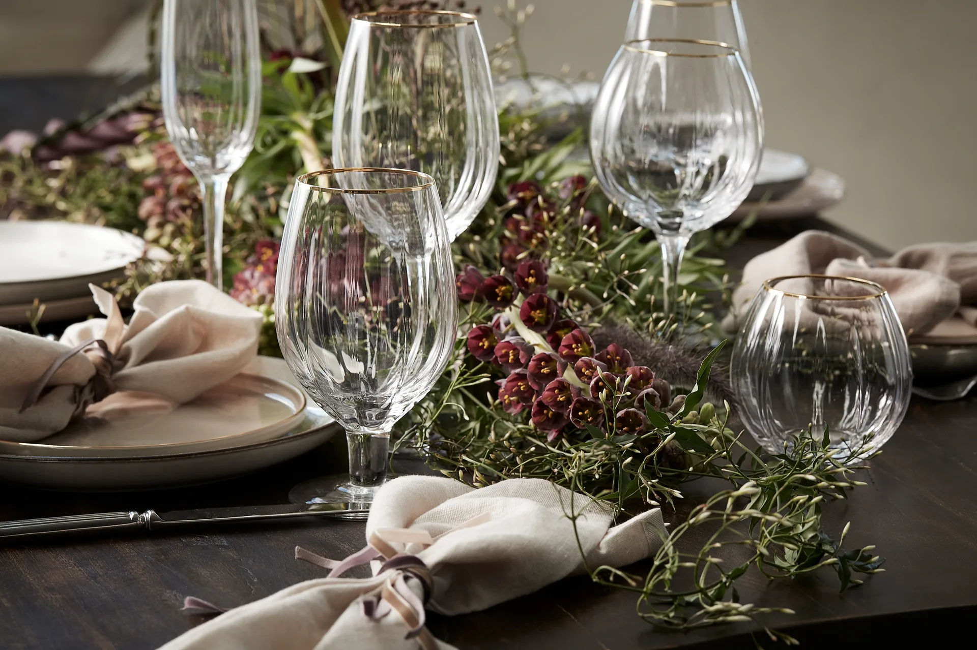 Copo de cerveja Claudine 58 cl, Clear-light gold Lene Bjerre