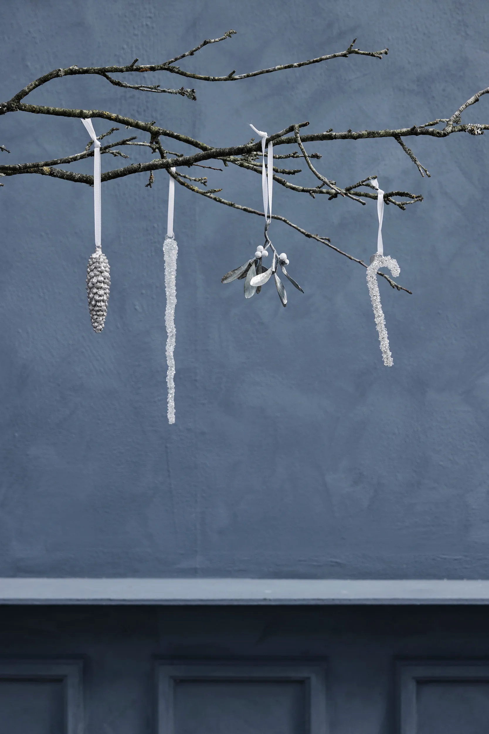 Enfeite de Natal Cristelle 13,5 cm, Branco Lene Bjerre