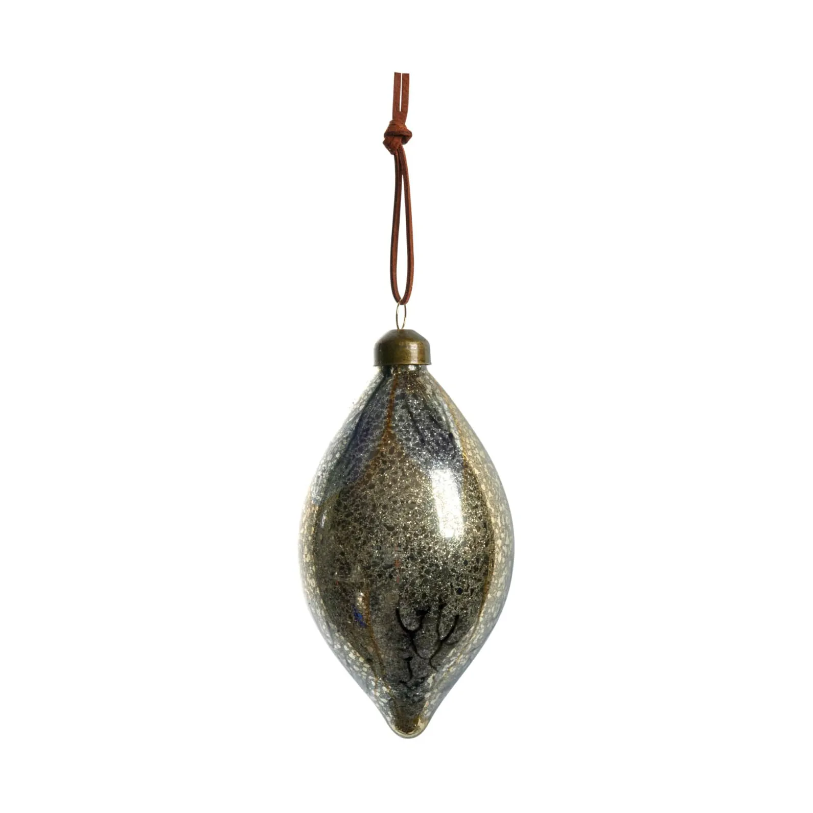 Enfeite de Natal Nosille 12 cm, Prateado-dourado Lene Bjerre