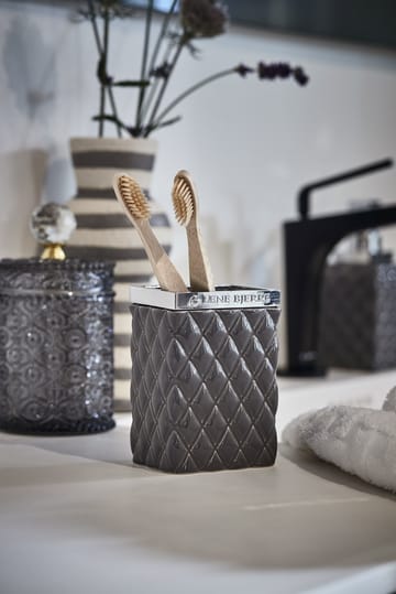 Frasco com tampa Miyelle Ø10 cm - Cinza - Lene Bjerre