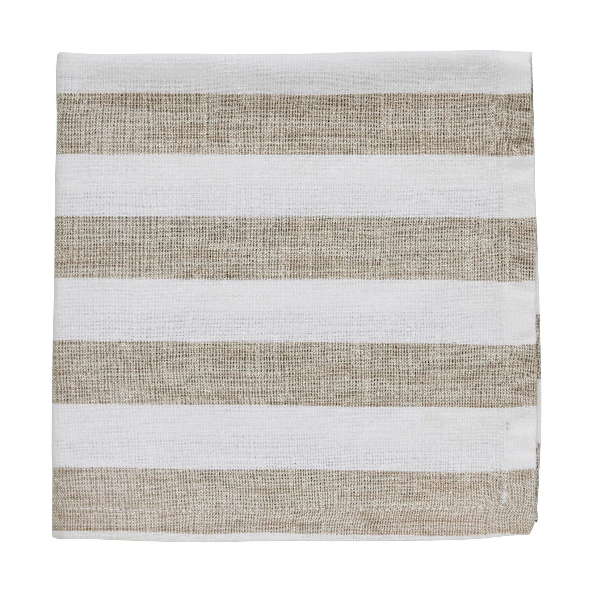Guardanapo de algodão Olivia 40x40 cm, Off White-Linen Lene Bjerre