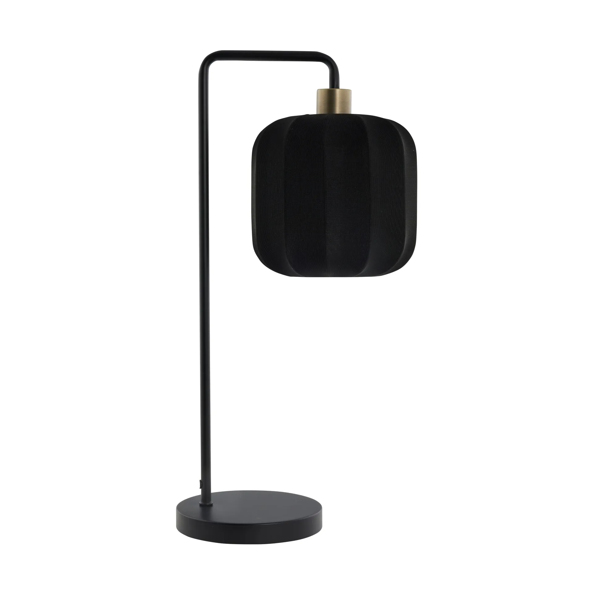 Lâmpada de mesa Sashie H58 cm, Black-Light Gold Lene Bjerre