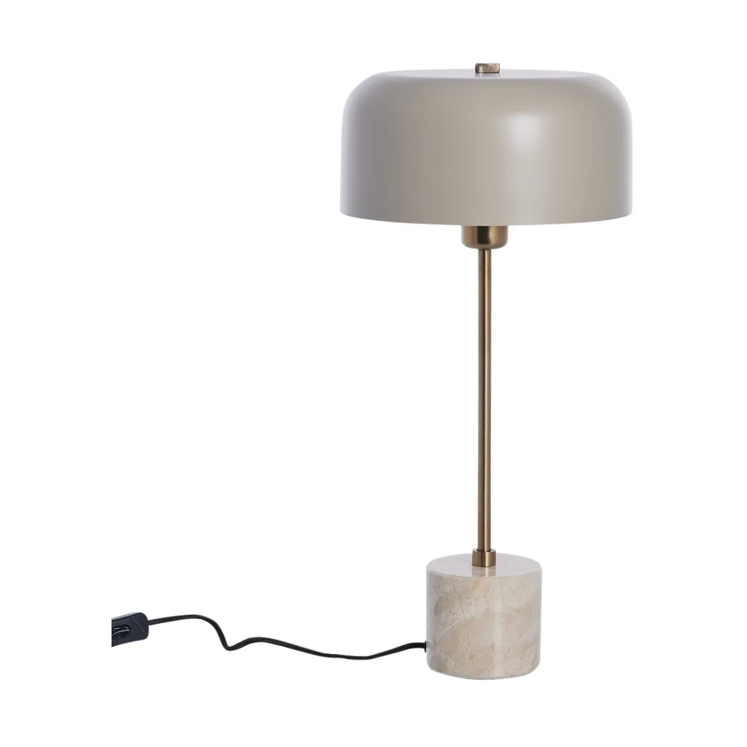 Lâmpada de mesa Sofillia 53 cm, Linen-Light gold Lene Bjerre