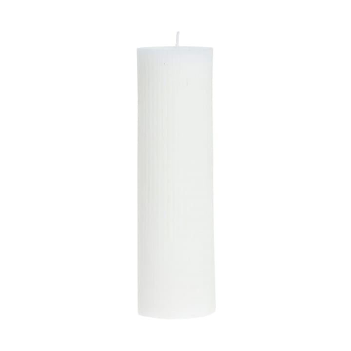 Lissa vela Ø6x20 cm - Branco - Lene Bjerre