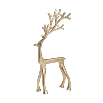 Marely decoração de rena 23 cm - Dourado claro - Lene Bjerre