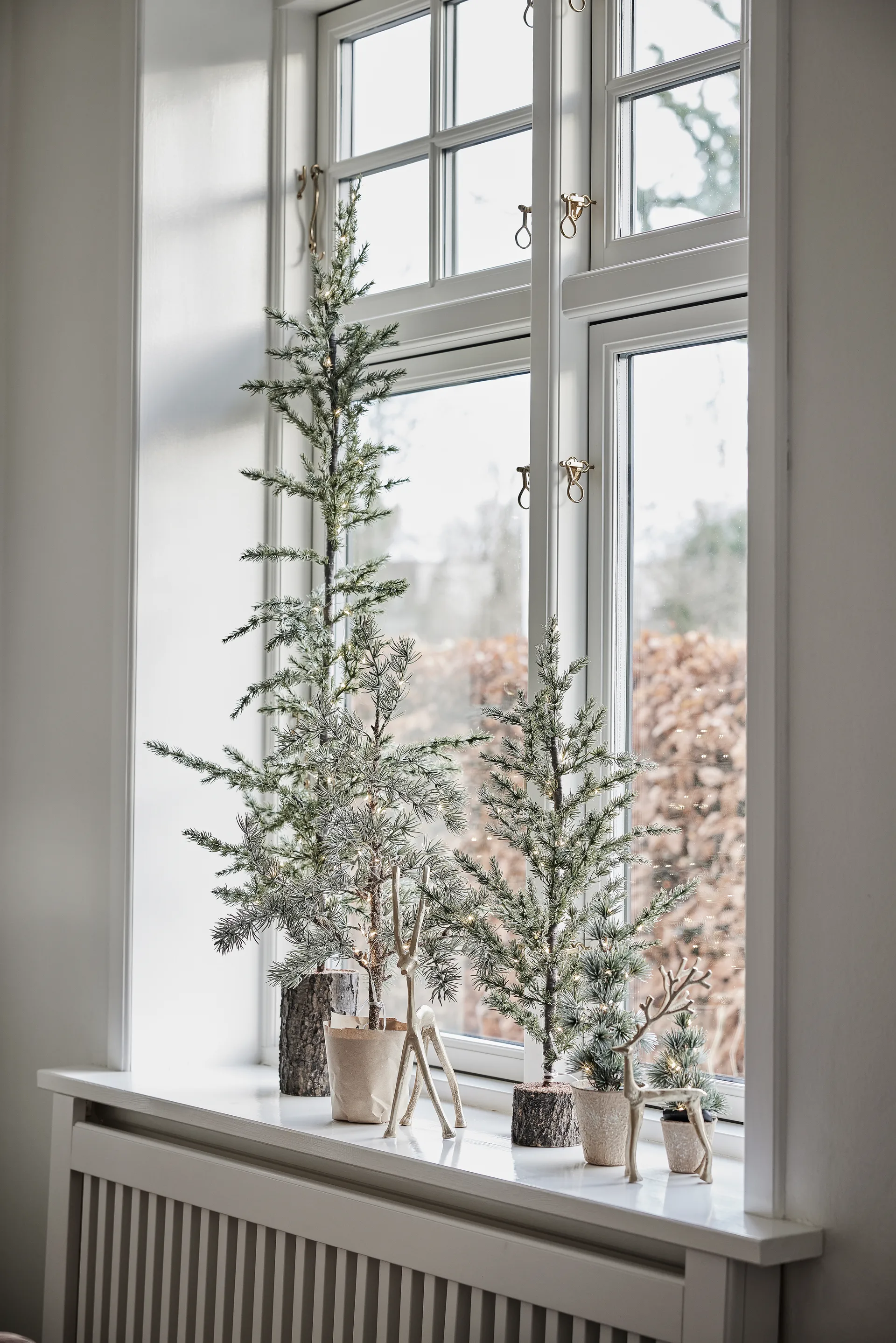 Marely decoração de rena 23 cm, Dourado claro Lene Bjerre