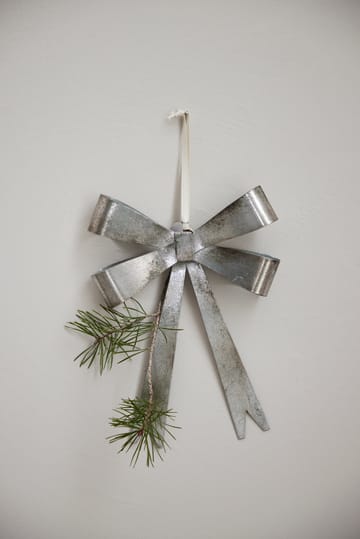 Missia pendente decorativo de laço 25 cm - Prata - Lene Bjerre