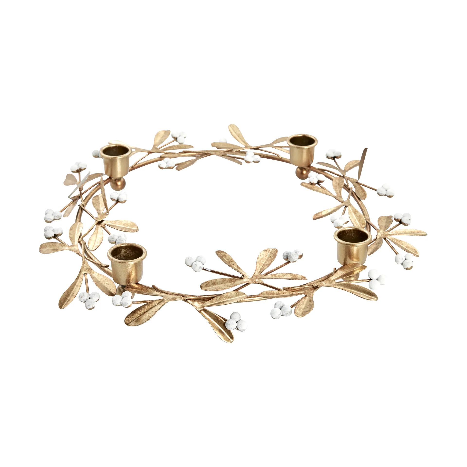 Missia vela do Advento Ø33 cm, Dourado claro Lene Bjerre