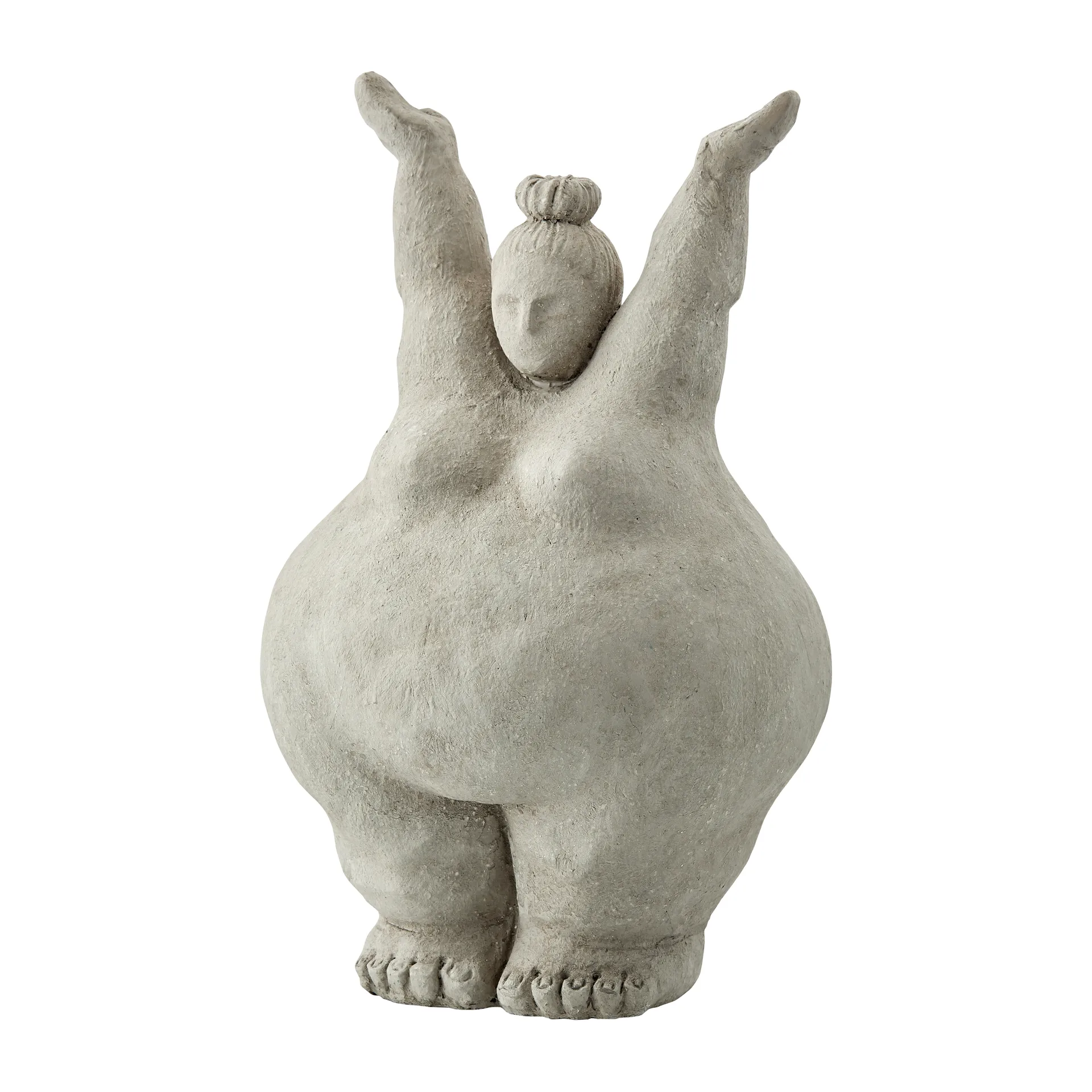 Mulher de pé, decoração Serafina 28 cm, Cinza Lene Bjerre