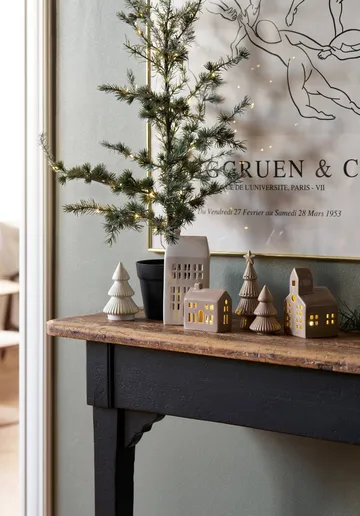 Mythel tree detalhe decorativo - Branco, Ø8,2xA13,3 cm - Lene Bjerre