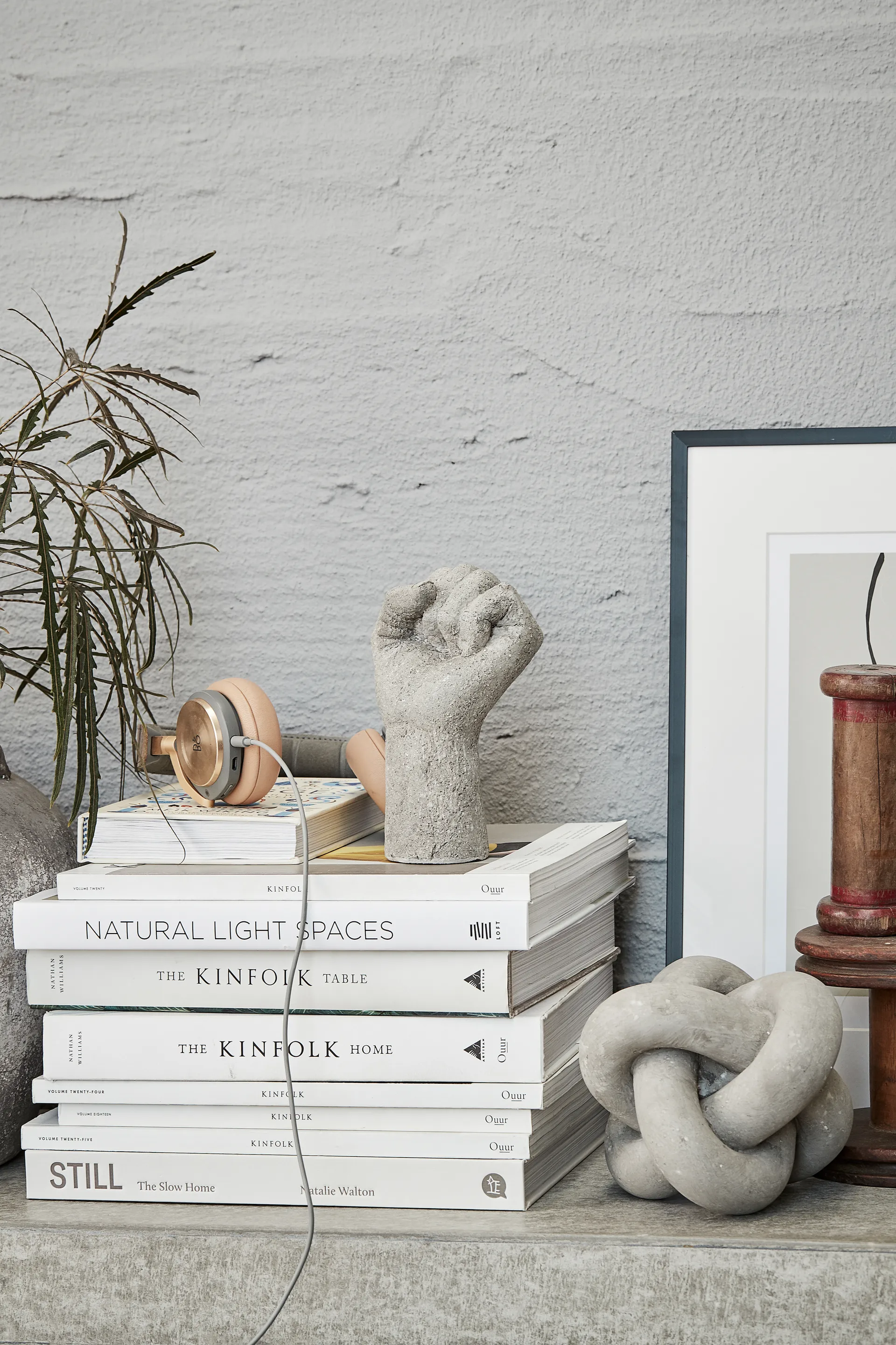 Nó decorativo Serafina 13 cm, Cinza Lene Bjerre