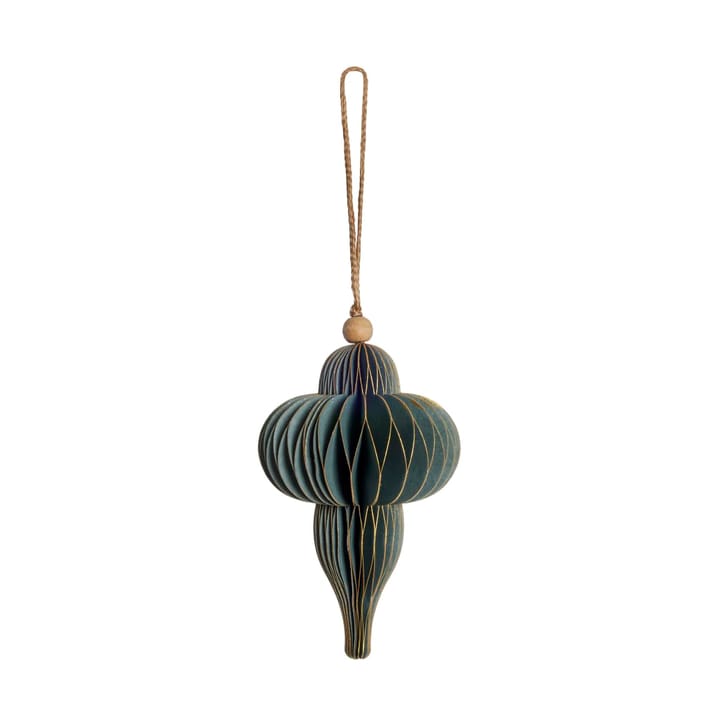 Paline pendente decorativo 10 cm - Verde-prata - Lene Bjerre