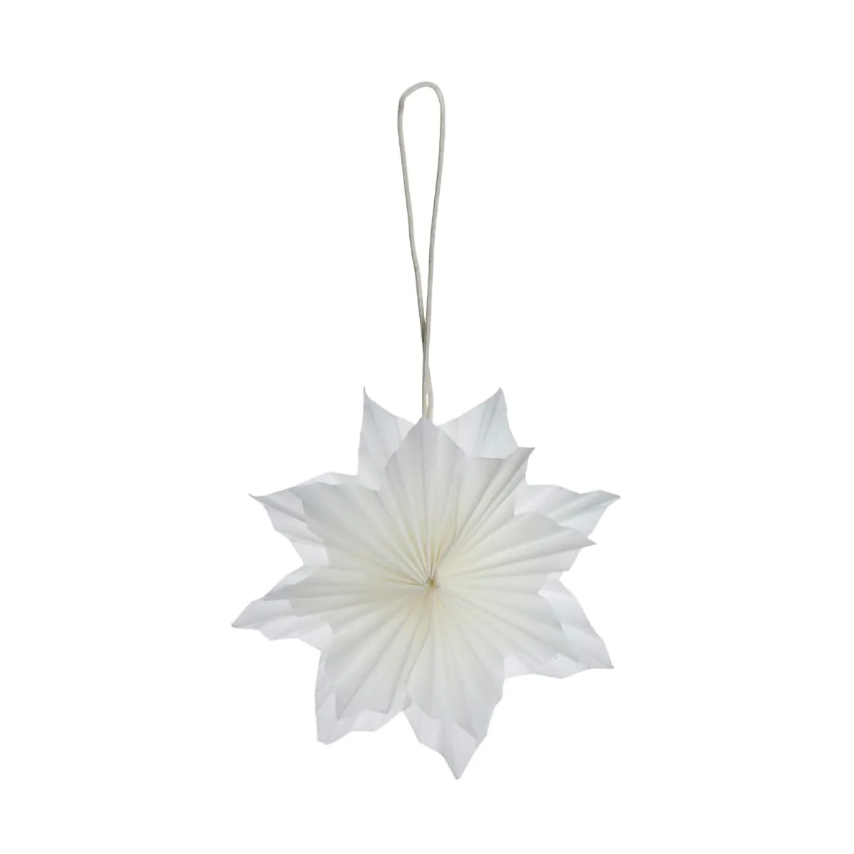 Palisa pendente decorativo em forma de estrela 10 cm, Branco sujo Lene Bjerre