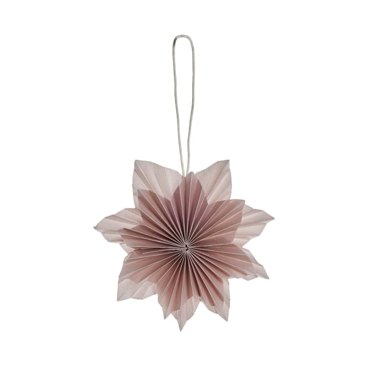 Palisa pendente decorativo em forma de flor 10 cm - Rosa escuro - Lene Bjerre