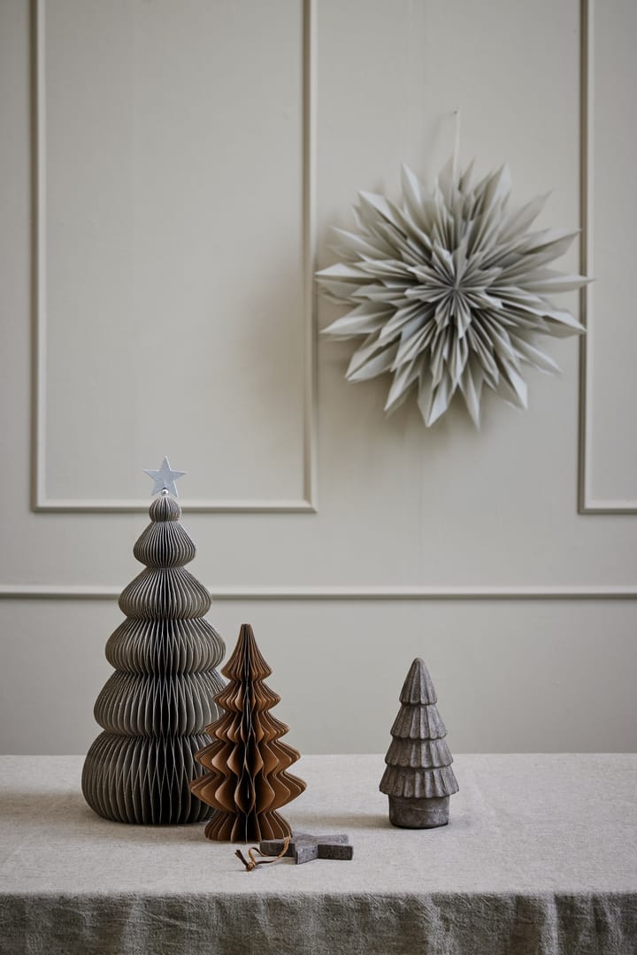 Palisia estrela decorativa Ø40 cm, Cinza claro Lene Bjerre