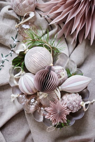 Palisia estrela decorativa Ø40 cm - Rosa escuro - Lene Bjerre