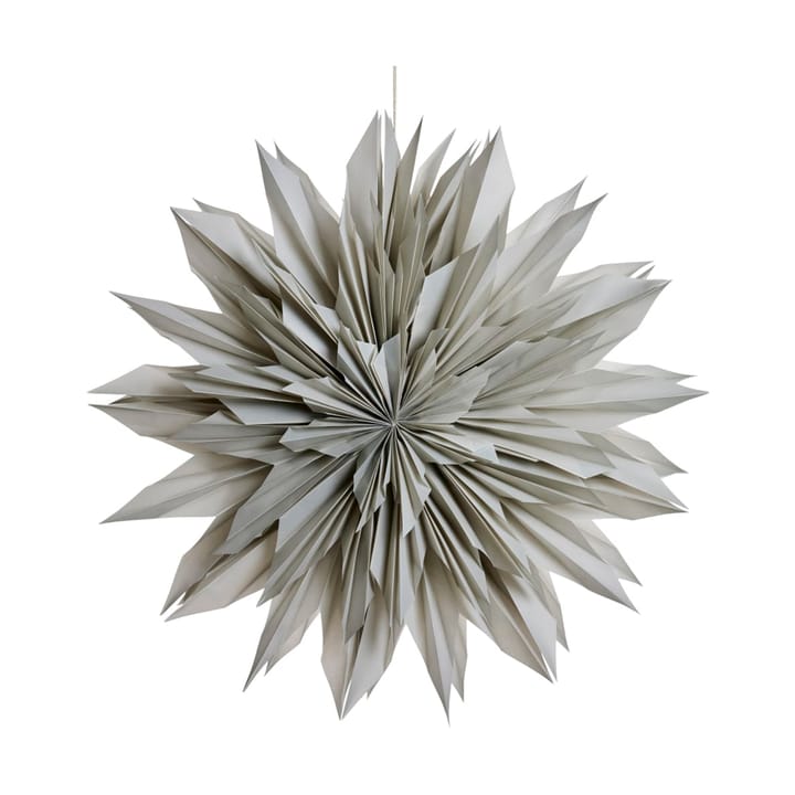 Palisia estrela decorativa Ø60 cm - Cinza claro - Lene Bjerre