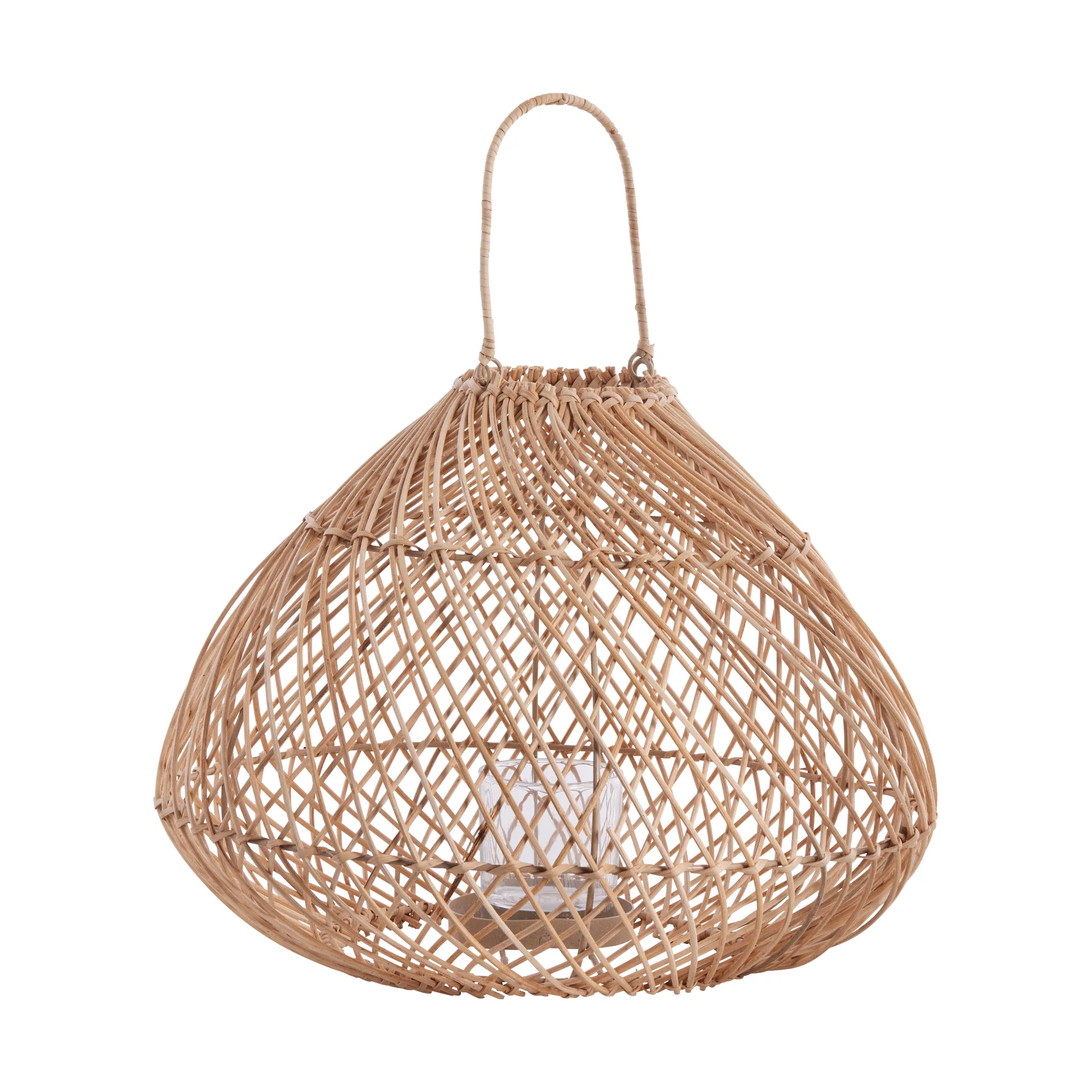 Porta-vela Rosie Ø37 cm, Rattan  Lene Bjerre
