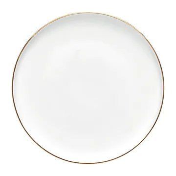 Prato Clara Ø20 cm - White-light gold - Lene Bjerre