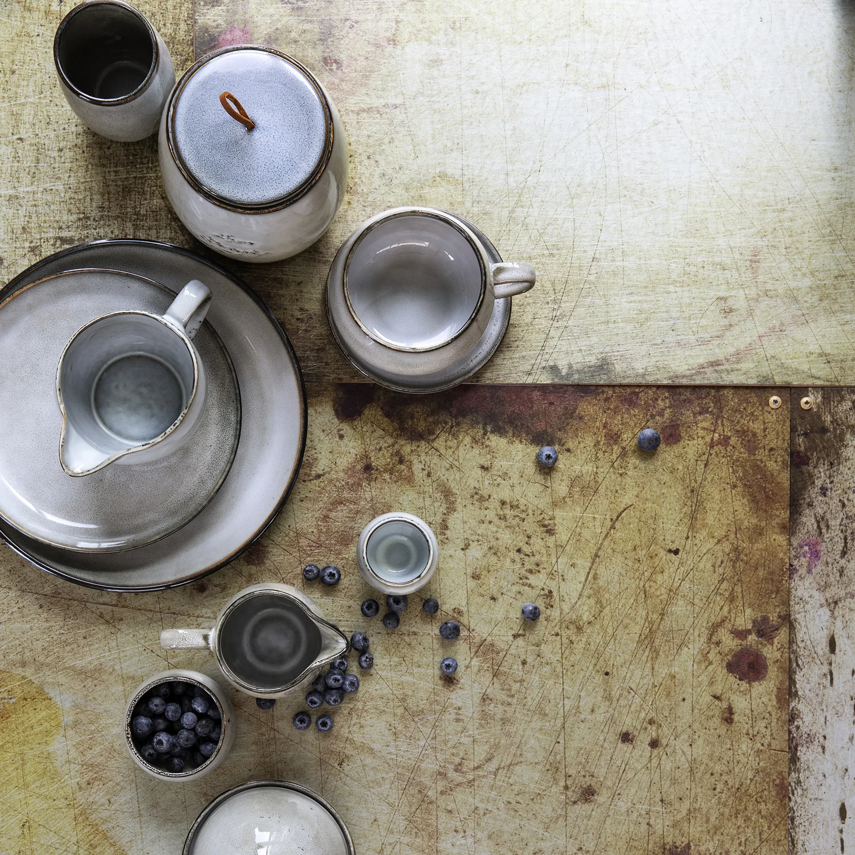 Prato oval Amera, cinza Lene Bjerre