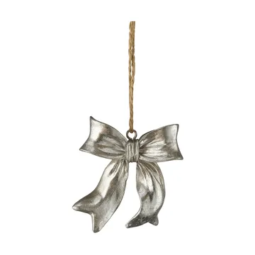 Serafina bow pendente - Prateado, 6x2,5x6,7 cm - Lene Bjerre