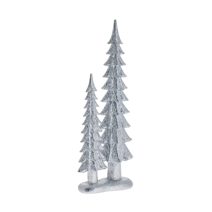 Sissia decoração de árvore de Natal 33 cm - Prata - Lene Bjerre