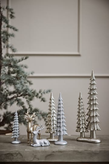 Sissia decoração de árvore de Natal 33 cm - Prata - Lene Bjerre