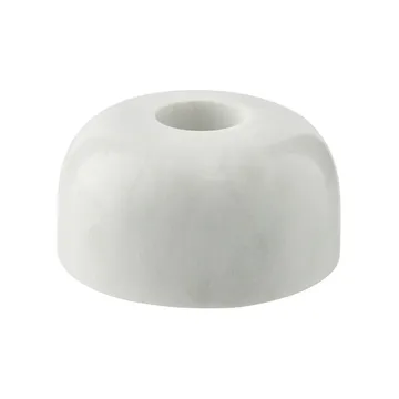 Suporte de velas Marmilla Ø7,5 cm - White marble - Lene Bjerre