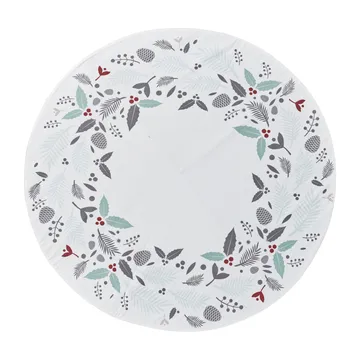 Tapete Cristivia Chrsitmas tree Ø110 cm - branco-multi - Lene Bjerre