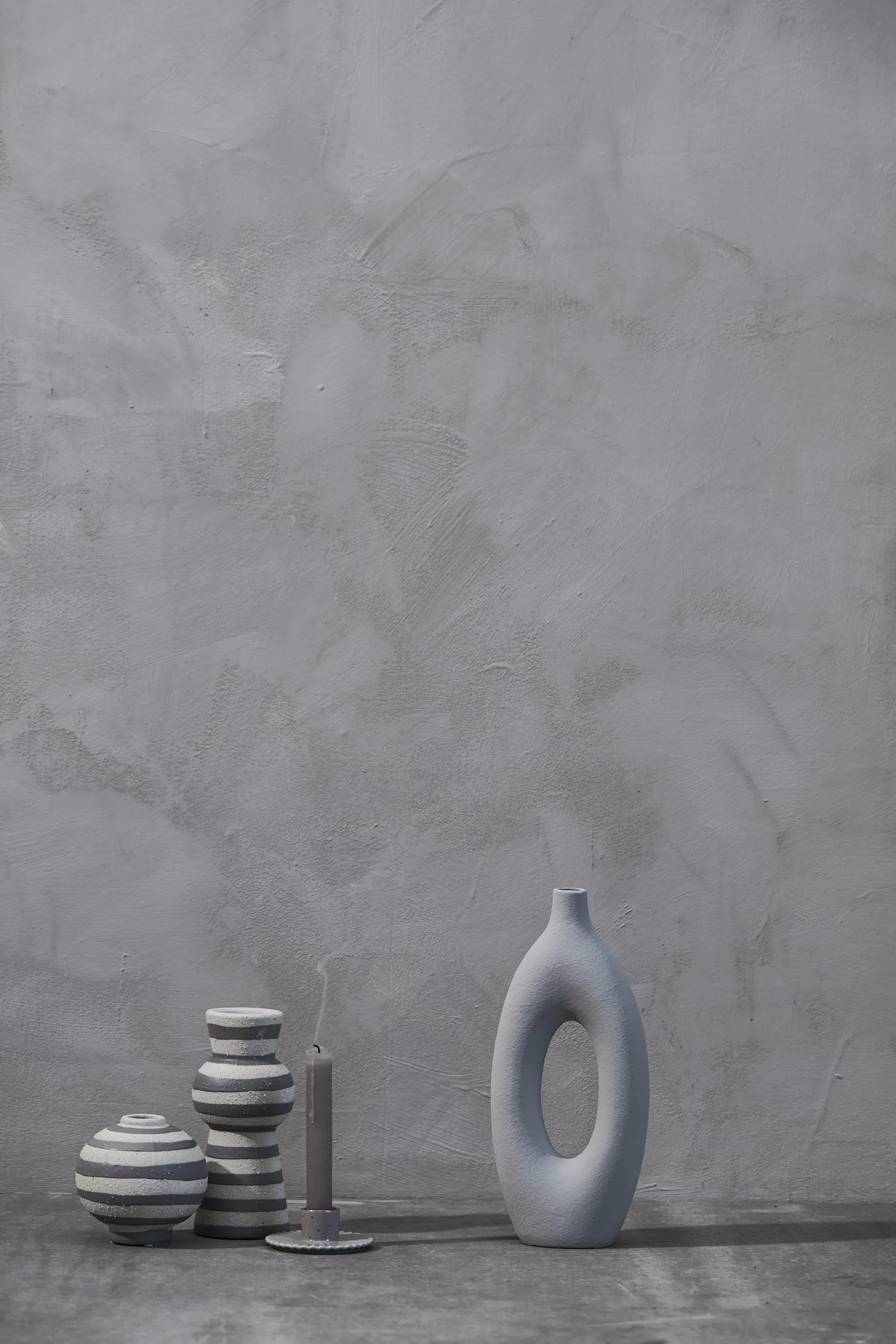 Vaso Aniella 11 cm, Cinza Lene Bjerre