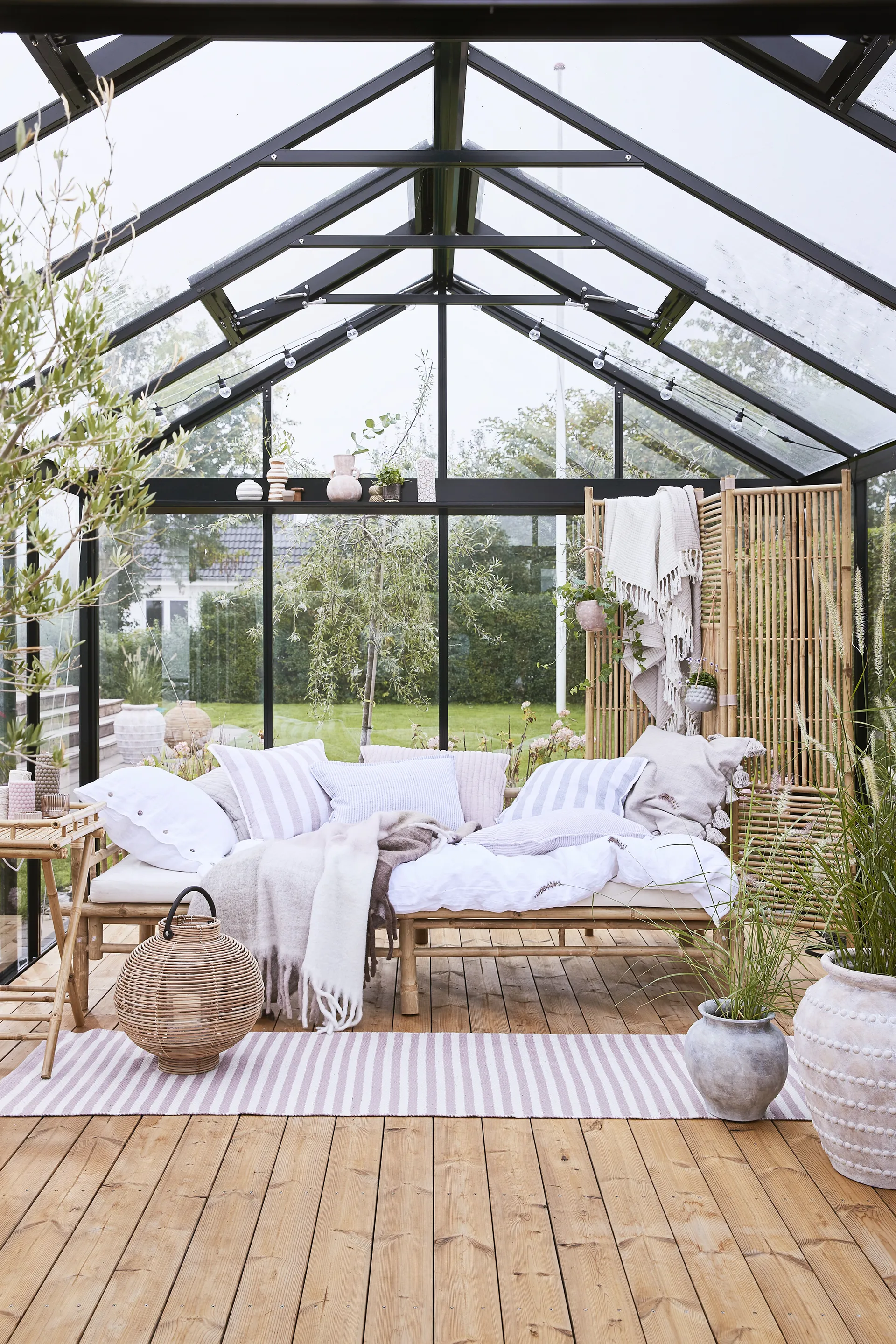 Vaso de flores Anna Ø25,5 cm, Antique grey Lene Bjerre