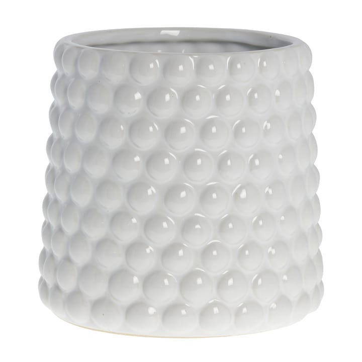 Vaso de flores Dotsie Ø20 cm, Branco Lene Bjerre