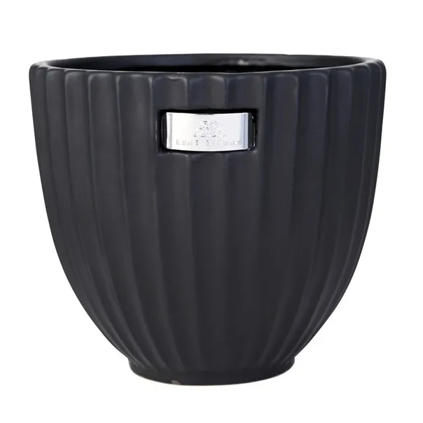 Vaso Rosalie Ø 18 cm, preto Lene Bjerre