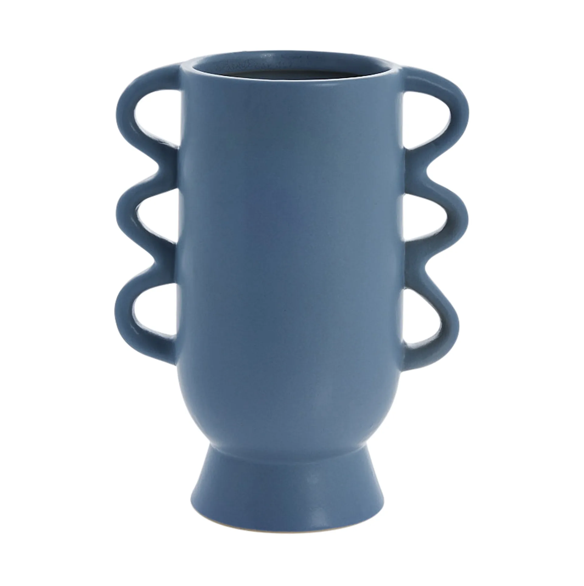 Vaso Susille 20,3 cm , F. Azul  Lene Bjerre