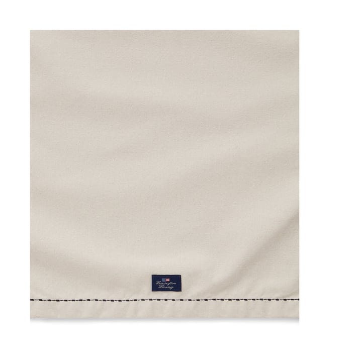 Algodão orgânico Oxford para passadeira de mesa pontos 50x250 cm, bege Lexington