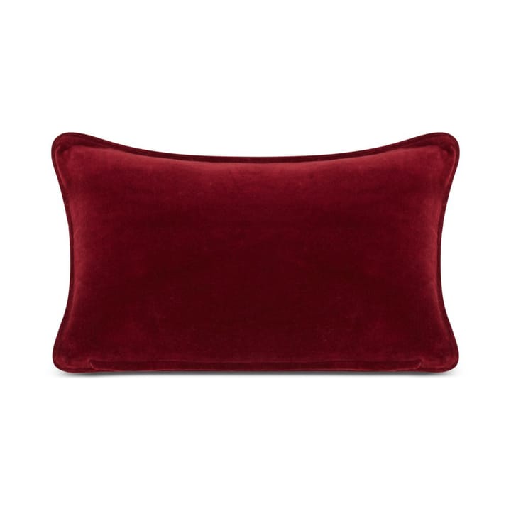 Almofada algodão e veludo Algodão Merry 30x50 cm, Vermelho Lexington
