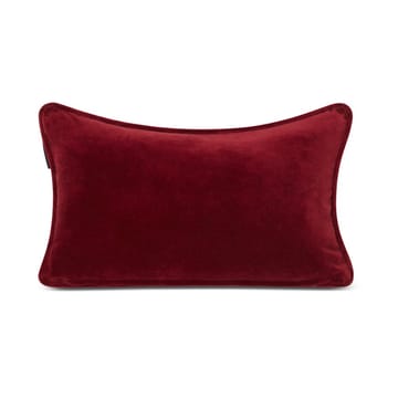 Almofada de veludo Algodão Orgânico Christmas 30x50 cm - Vermelho - Lexington