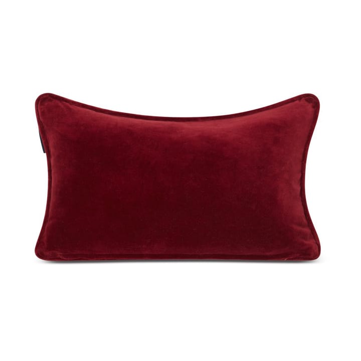 Almofada de veludo Algodão Orgânico Christmas 30x50 cm, Vermelho Lexington