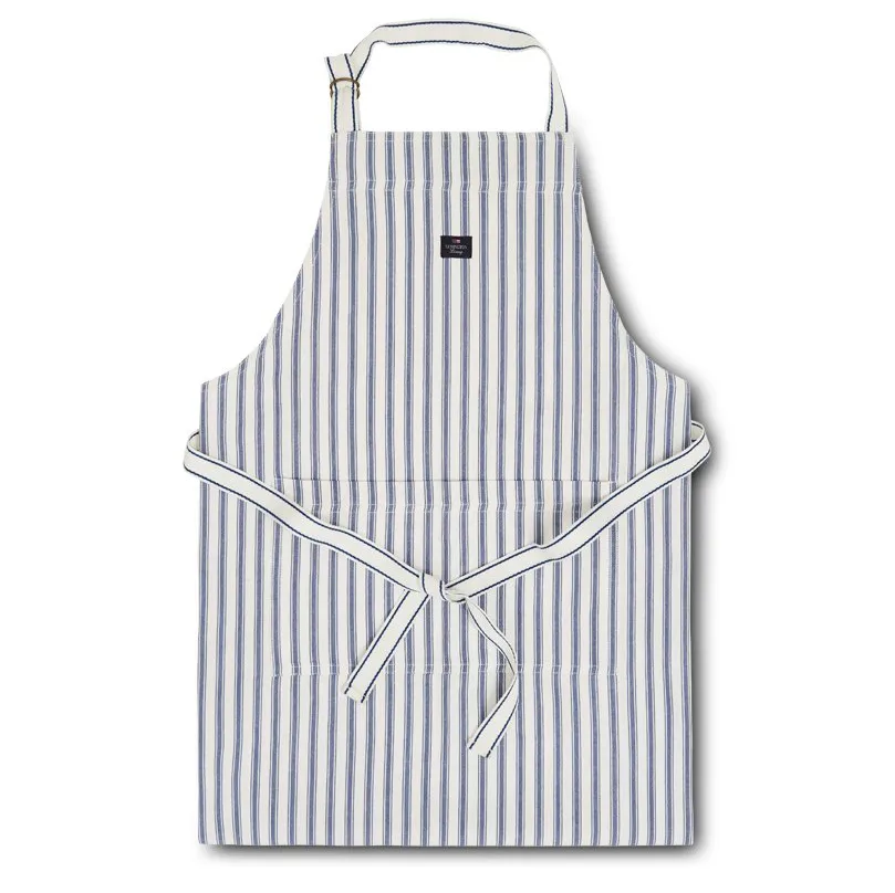 Avental Icons Herringbone Striped, blue-white Lexington