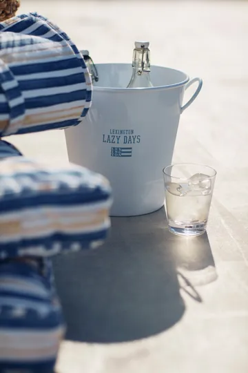 Balde de gelo Lazy Days Ø23 cm - Branco - Lexington