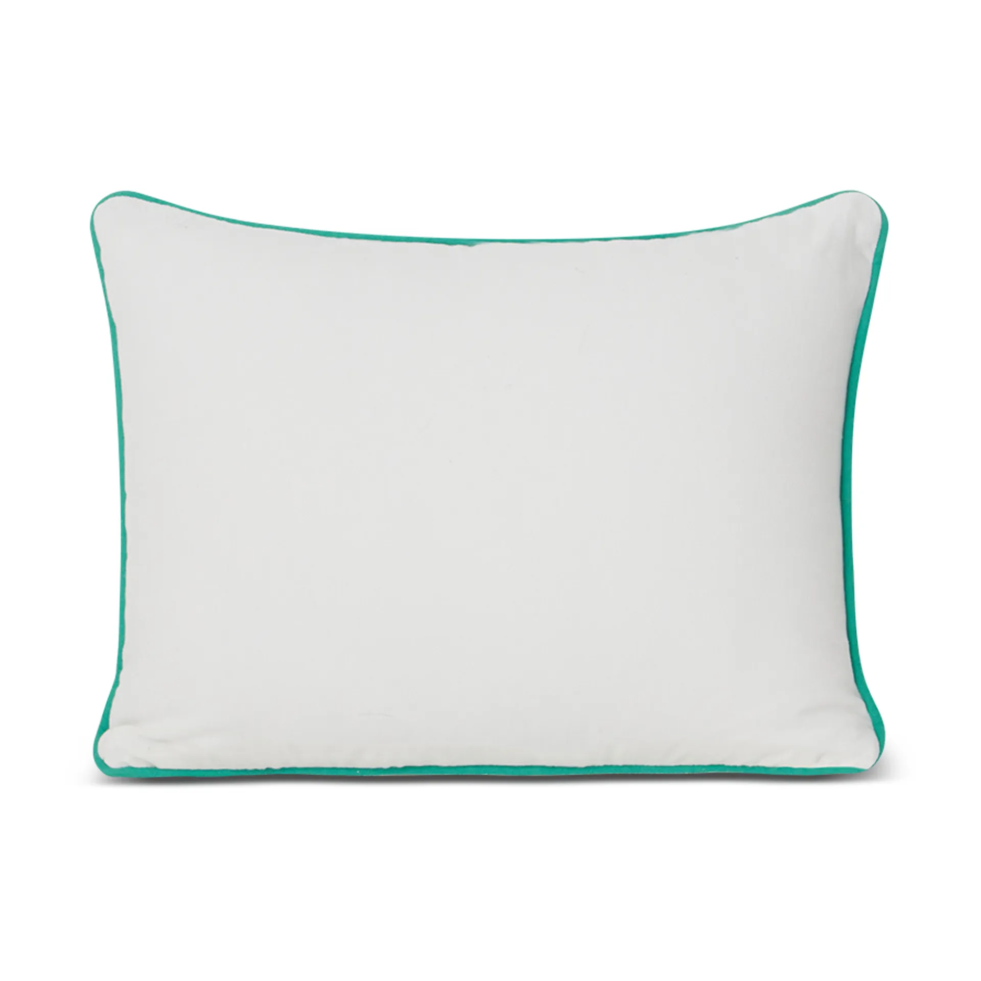 Beach Club almofada bordada 30x40 cm, Azul-branco-verde Lexington