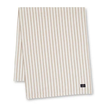 Caminho de mesa Icons Herringbone Striped 50x150 cm - beige-white - Lexington
