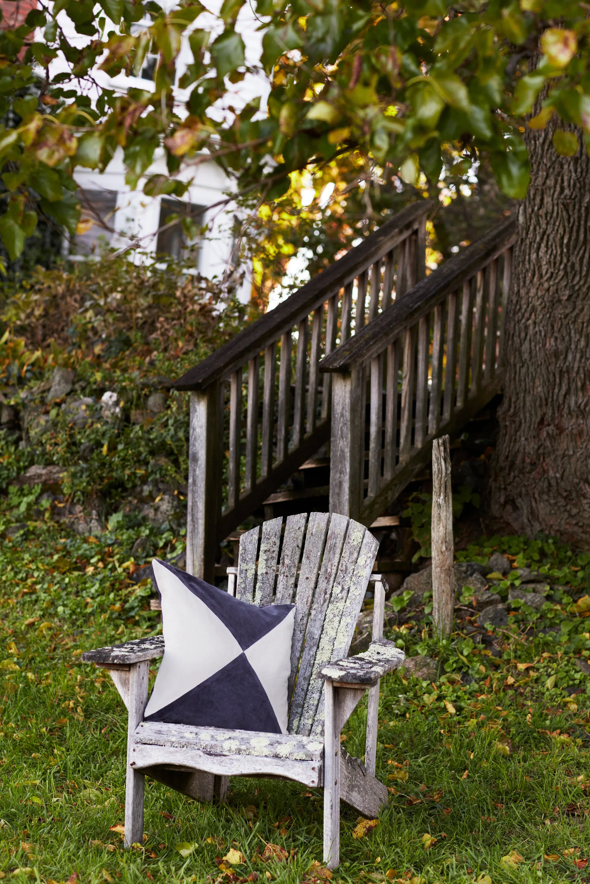 Capa de almofada de veludo de algodão orgânico remendado 50x50 cm, Cinza escuro-bege claro Lexington