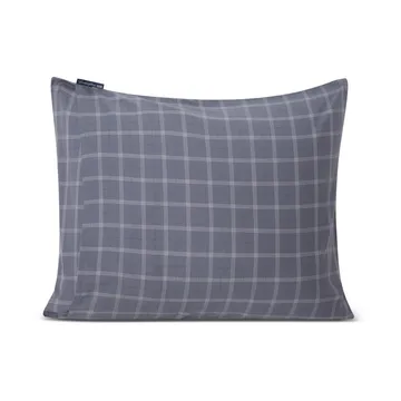 Capa de almofada em Oxford xadrez Pinpoint 50x60 cm - Dove - Lexington