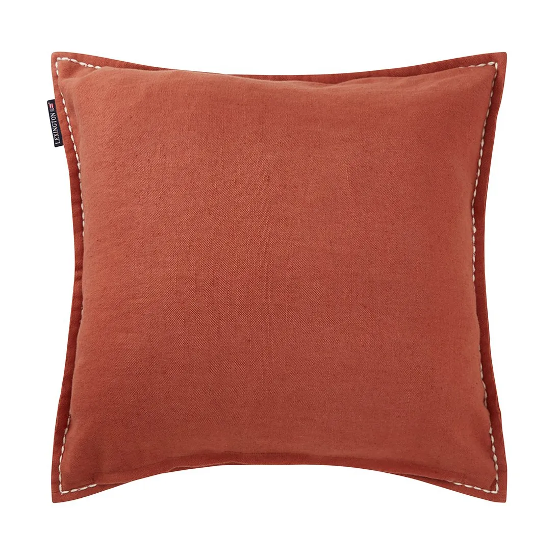 Capa de almofada Logo Embroidered By the Ocean 50x50 cm, Coconut Lexington