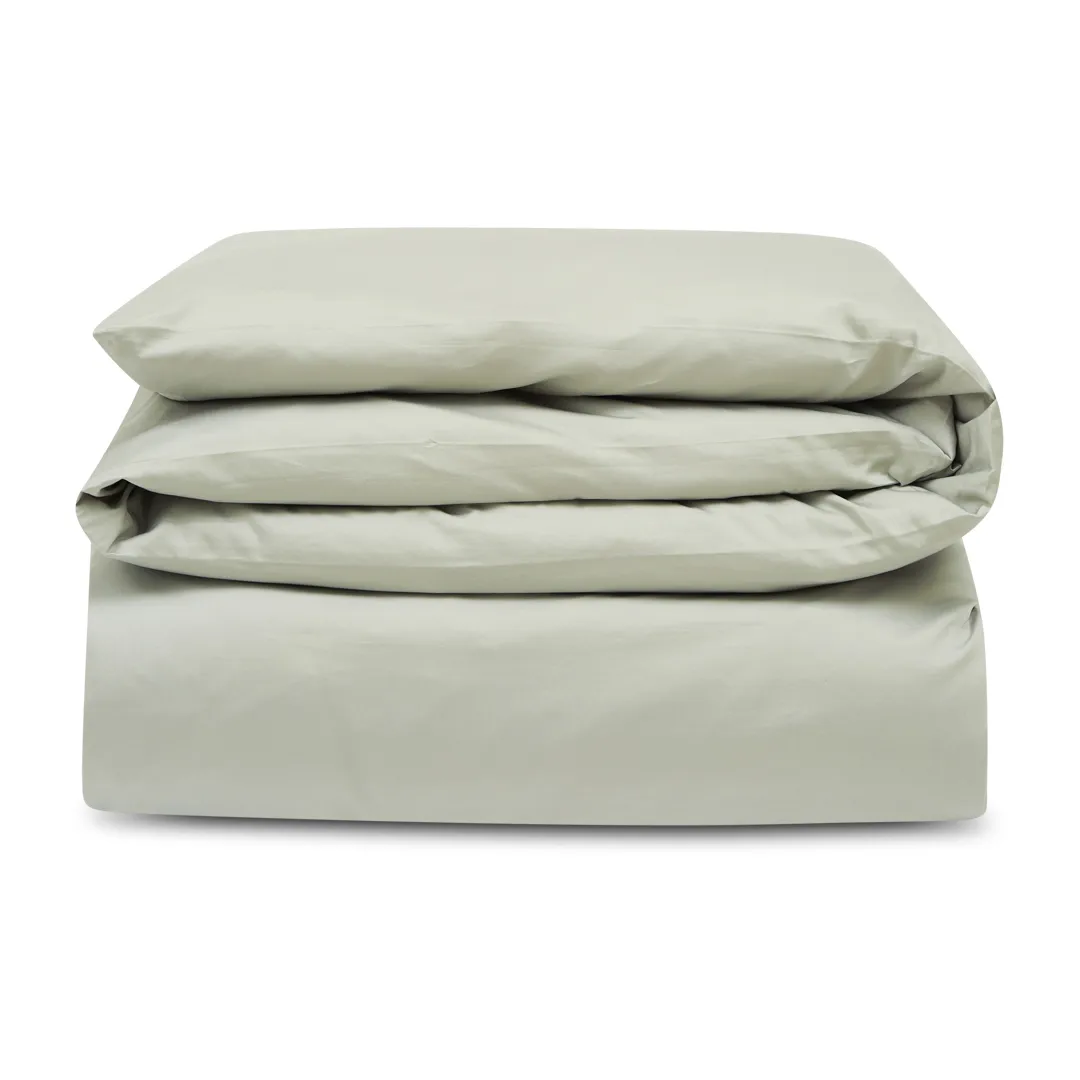 Capa de edredão Hotel Sateen Jacquard 150x210 cm, Sage green Lexington