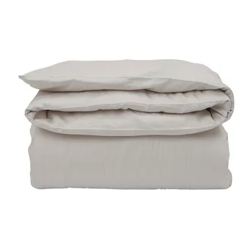 Capa de edredão Hotel Sateen Jacquard 220x220 cm - Light beige - Lexington