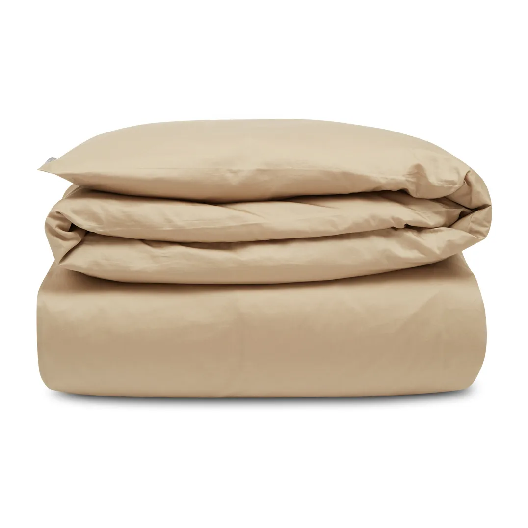 Capa de edredão Hotel Sateen Jacquard 220x220 cm, Light beige Lexington