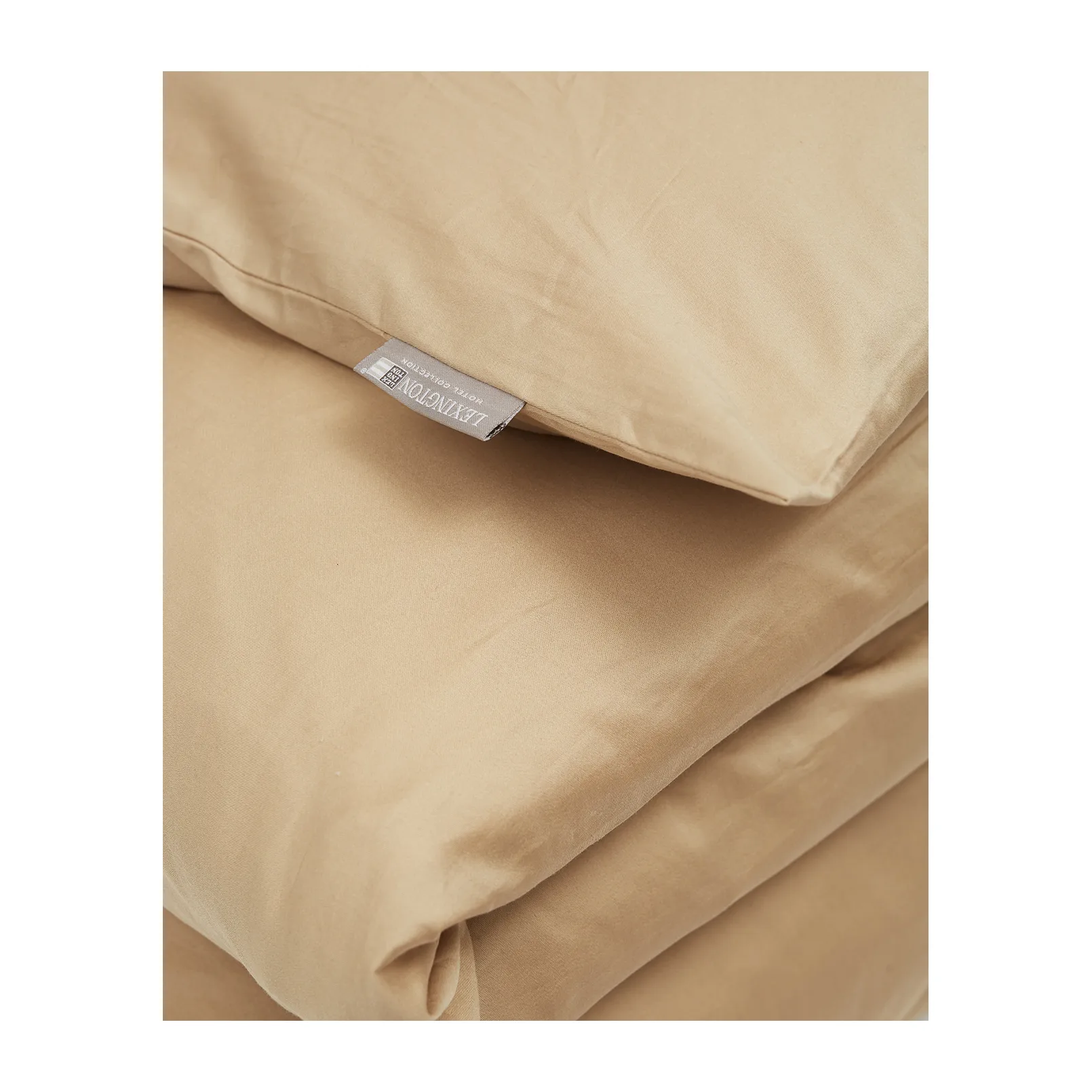 Capa de edredão Hotel Sateen Jacquard 220x220 cm, Light beige Lexington