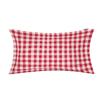 Checked Cotton Flannel fronha 50x90 cm - Red-light bege - Lexington